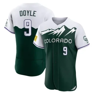 Authentic Men's Brenton Doyle Colorado Rockies 2022 City Connect Jersey - Green