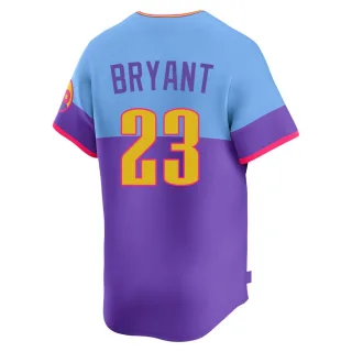 Limited Men's Kris Bryant Colorado Rockies Blue 2025 City Connect Jersey - Purple/Light